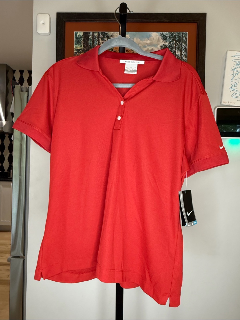 Nike Women’s Red Polo Top